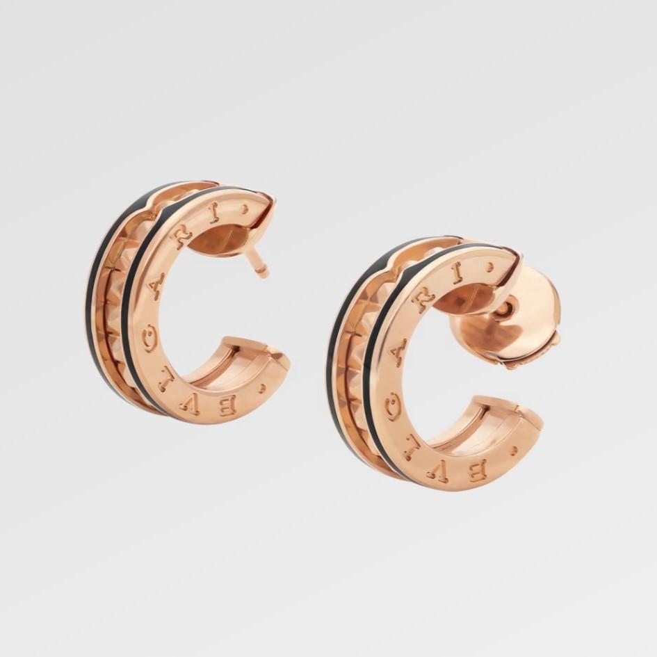 Bvlgari B.zero1 Boucles d'oreilles Or rose pour femmes 357567