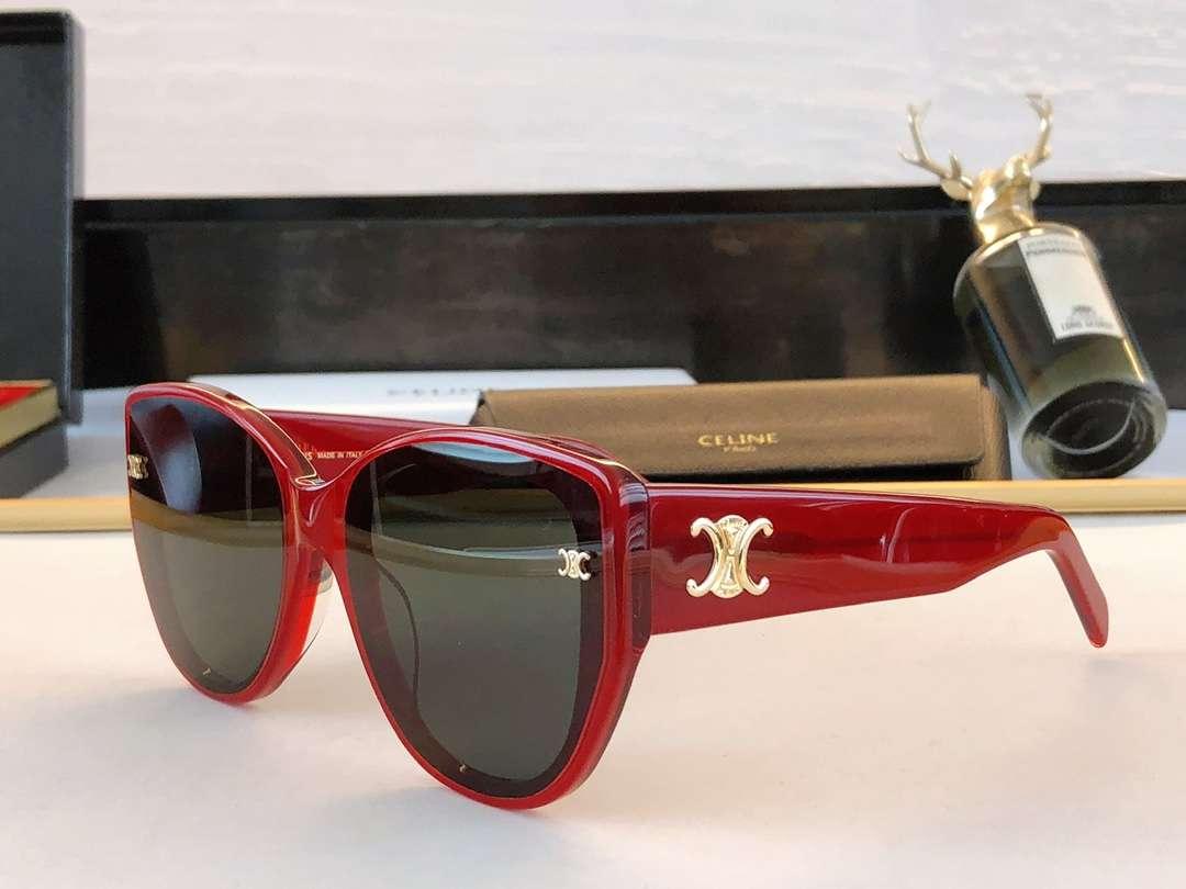 Lunettes d'oreille Celine Cat Rouge pour femmes