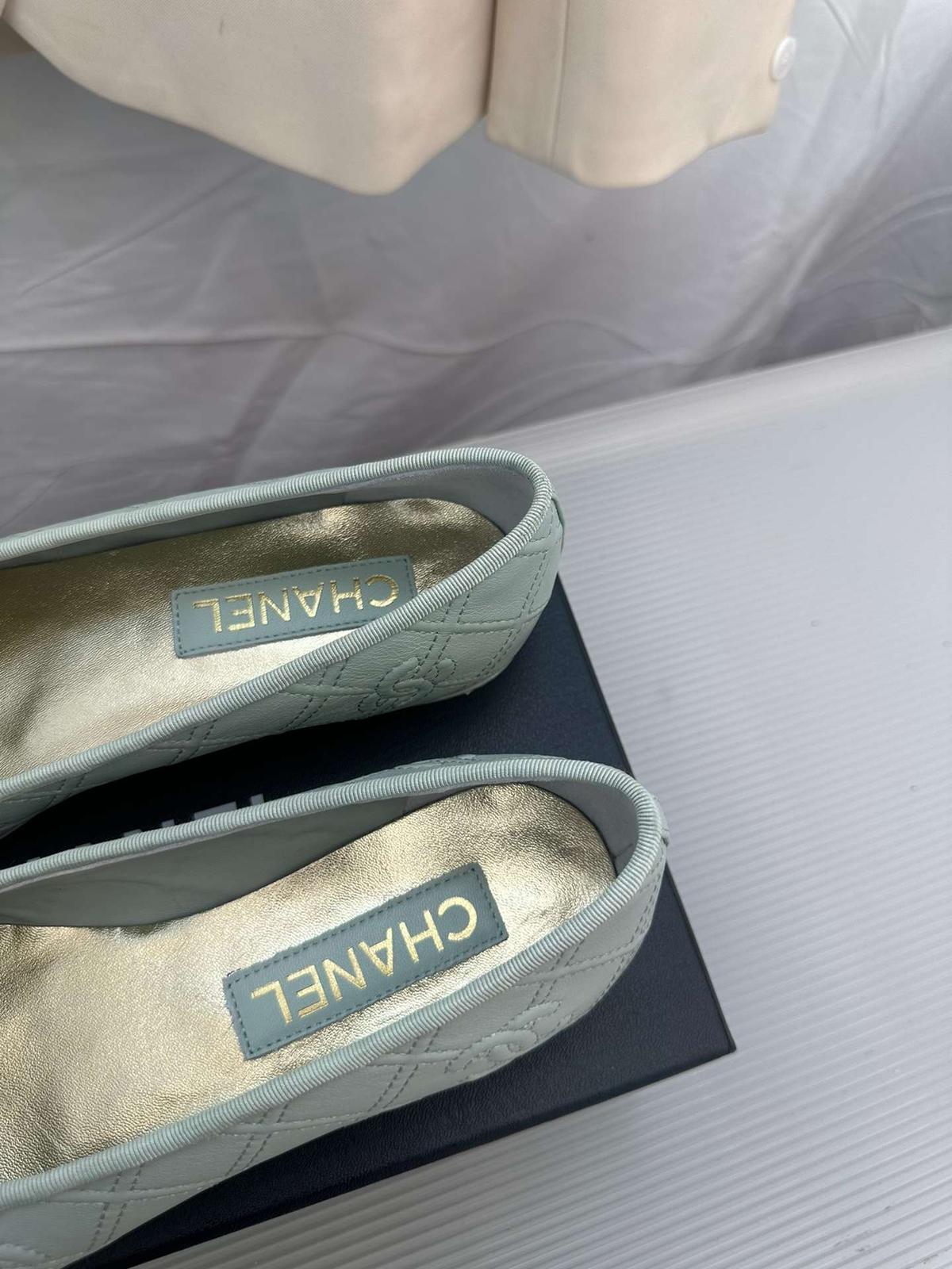 Chanel Ballerina Logo Ballet Bleu pour les femmes