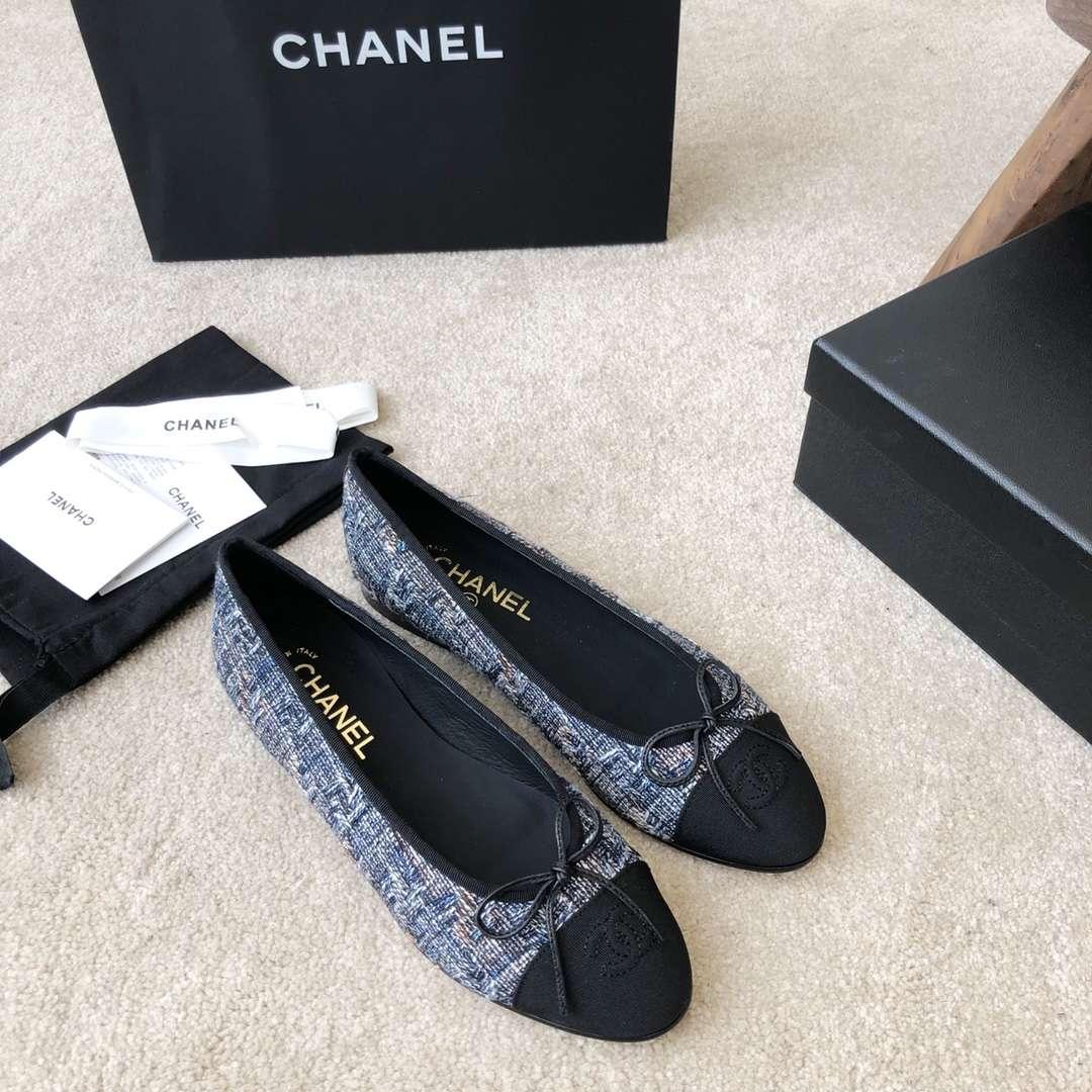 Chanel Ballet Plats Multiple Couleur Pour Femmes