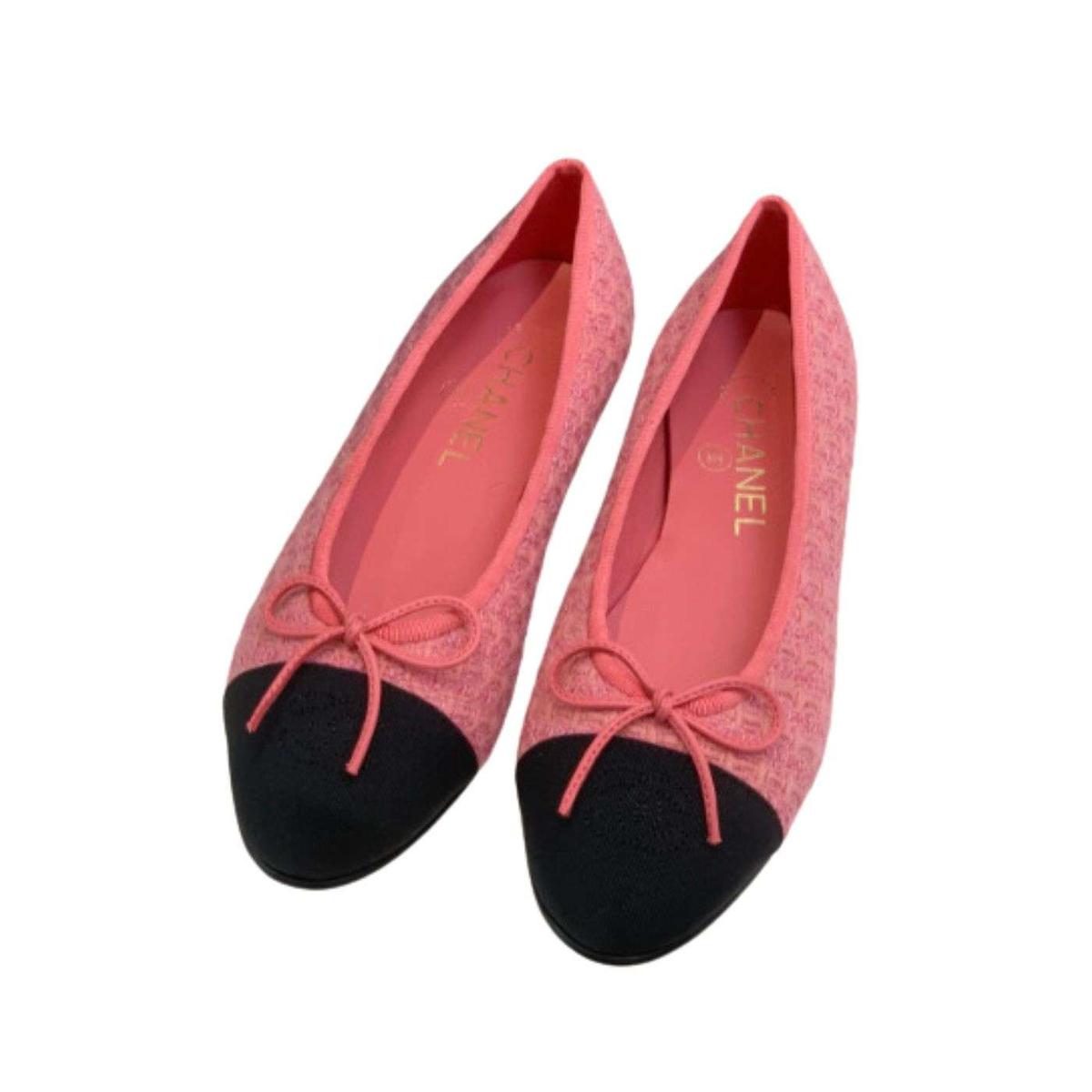Chanel Ballet Flats Rose pour les femmes
