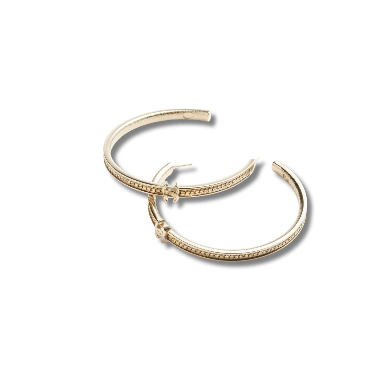 Boucles d'oreilles Chanel Hood pour femmes ABE246 B18058 NZS80