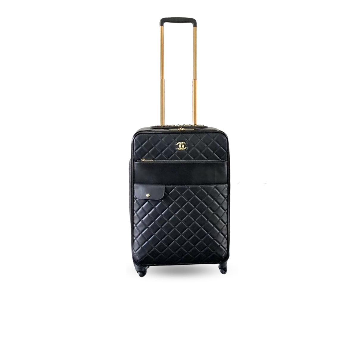 Chanel Valises matelassées Noir pour femmes 19.7in/50cm