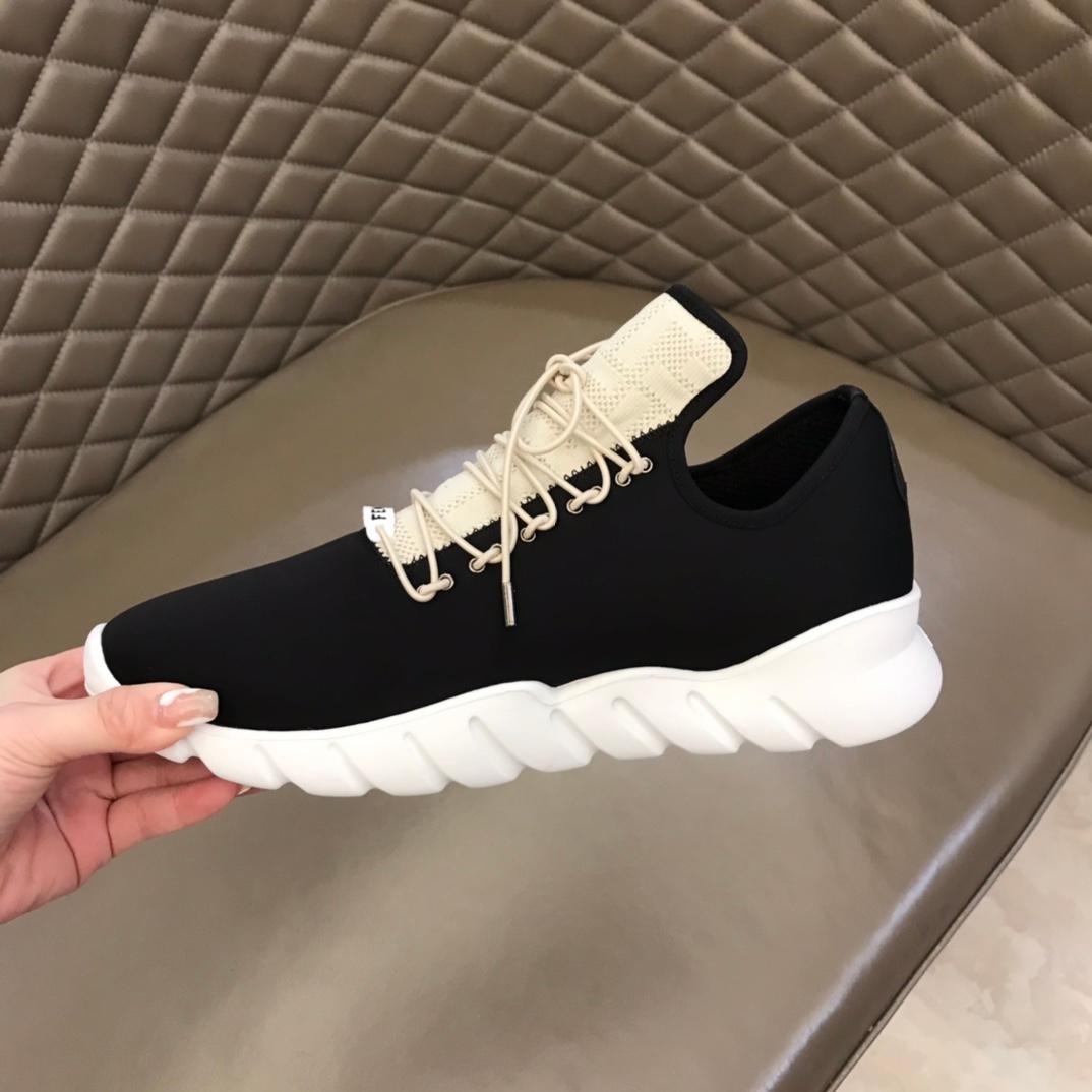 Fendi FD Faster Trainers Noir pour les hommes