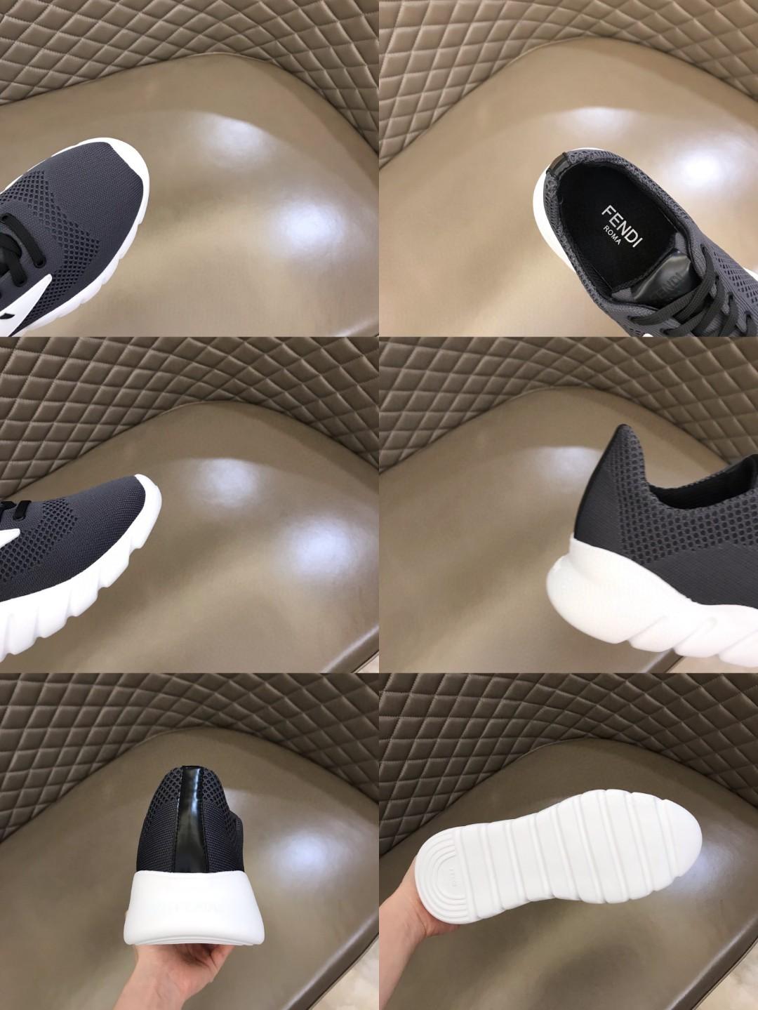 Fendi Force Black Sneakers For Men