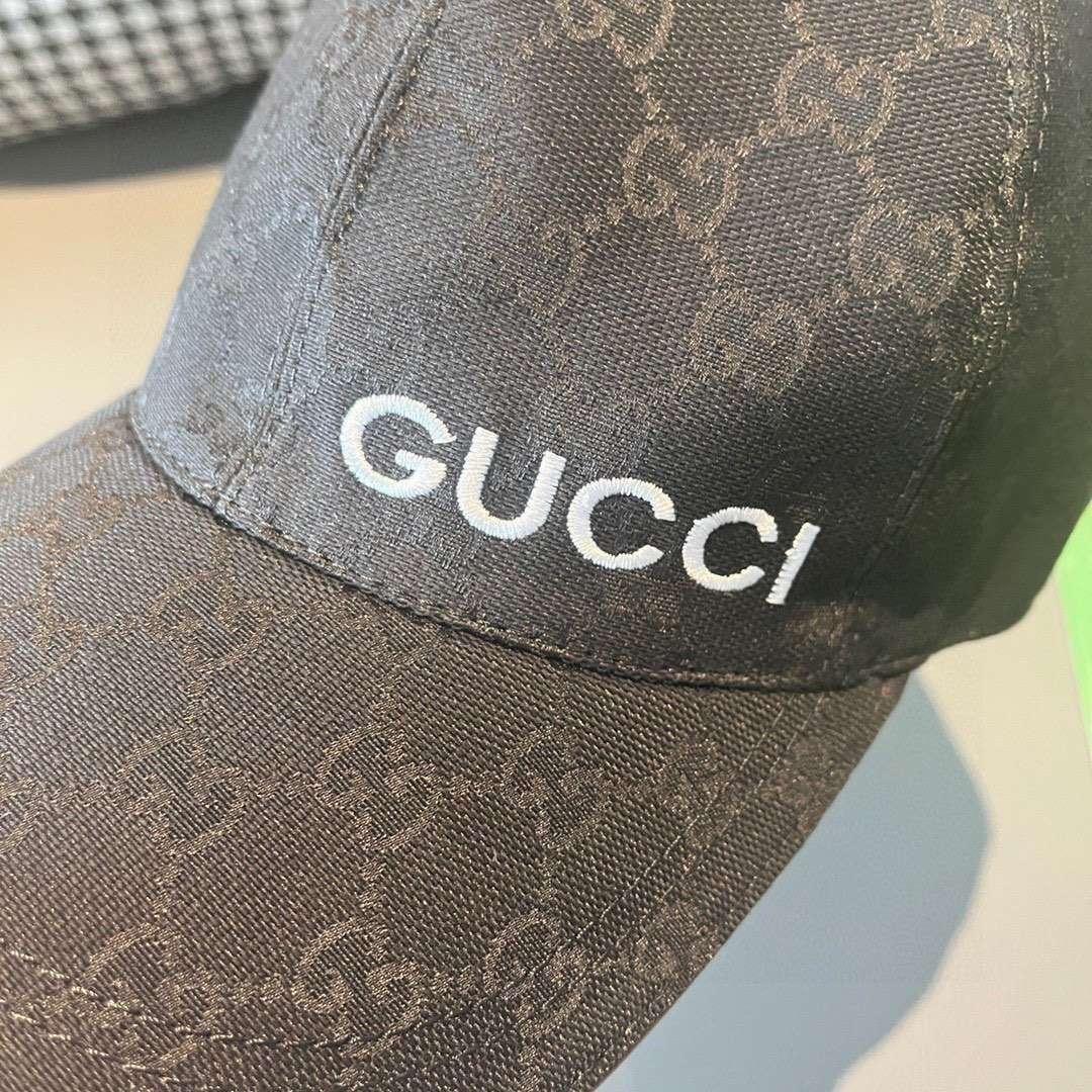 Gucci Baseball Hat Dark Grey For Women