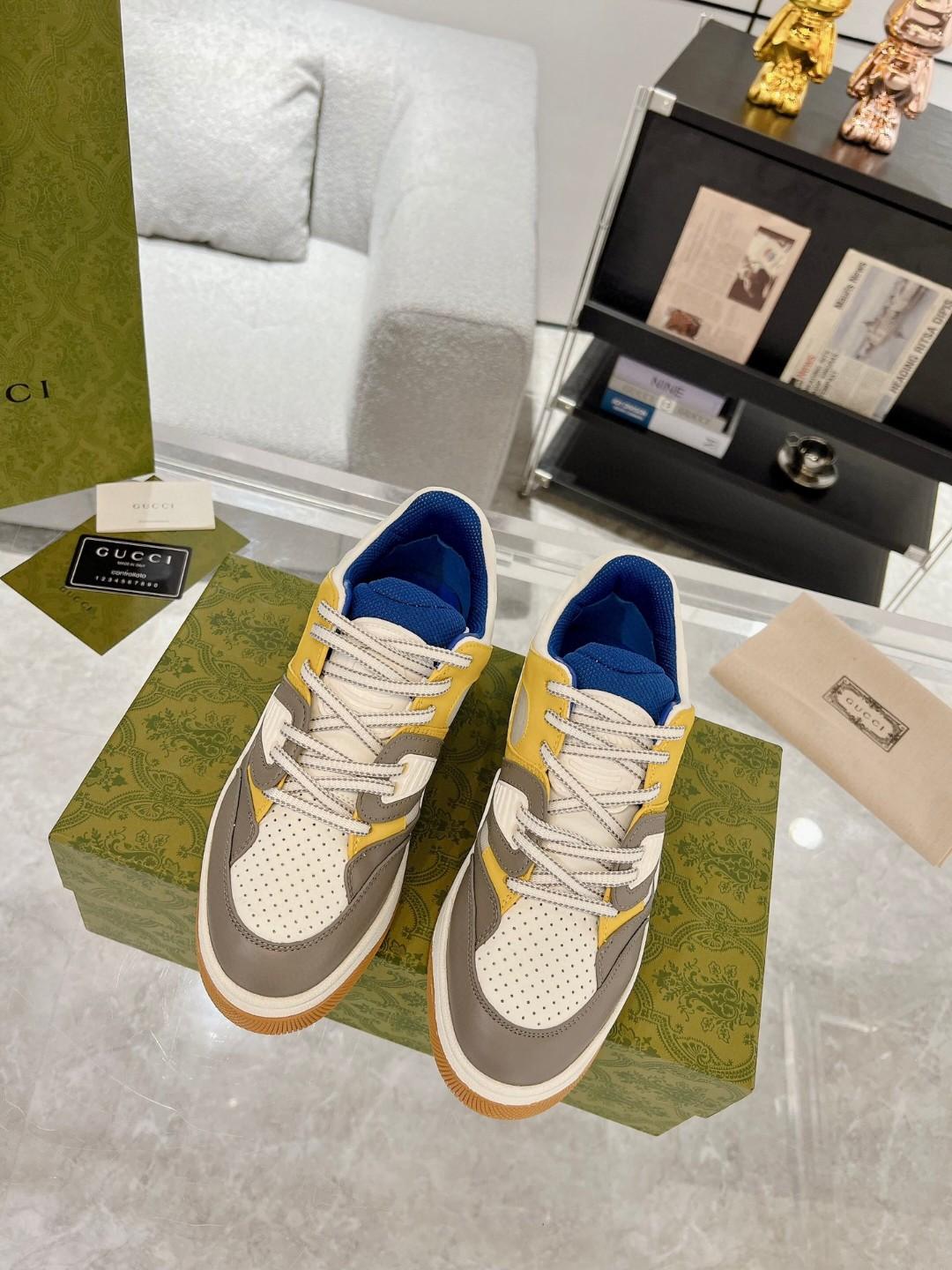 Gucci panier sneaker multicolore pour les hommes