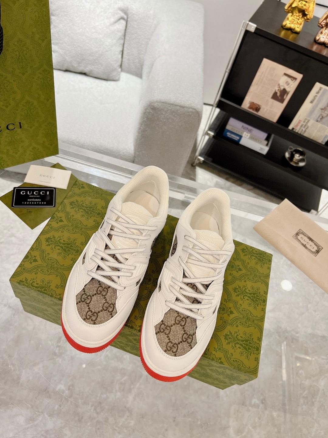 Gucci panier sneaker blanc pour les hommes