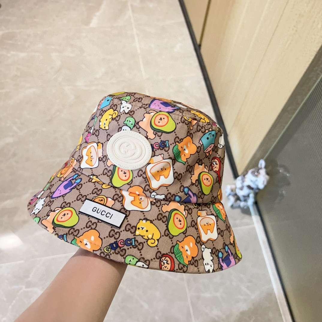 Gucci Bucket Hat Brown For Women