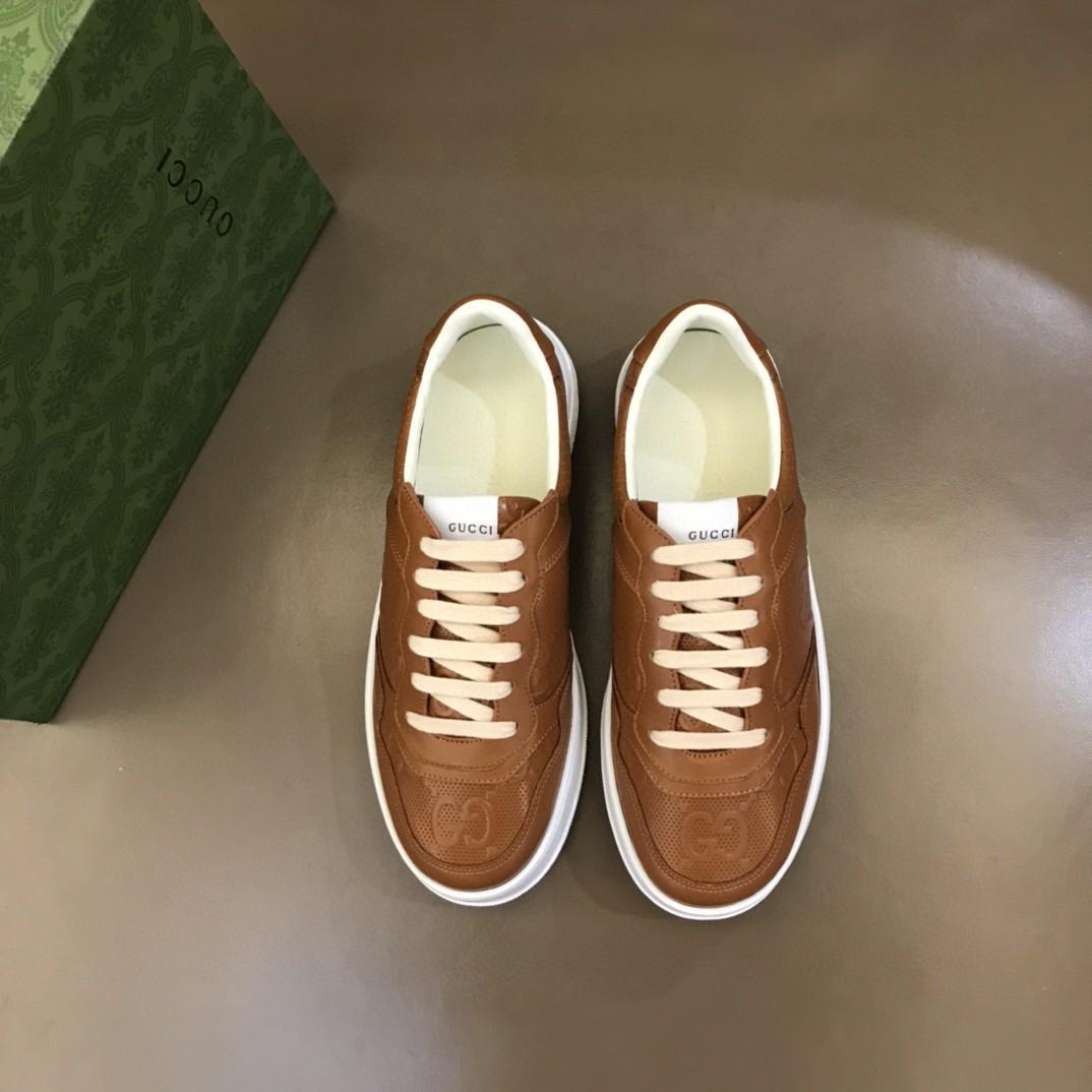 Gucci GG Sneaker Brown pour hommes 726544 AABBV 2742