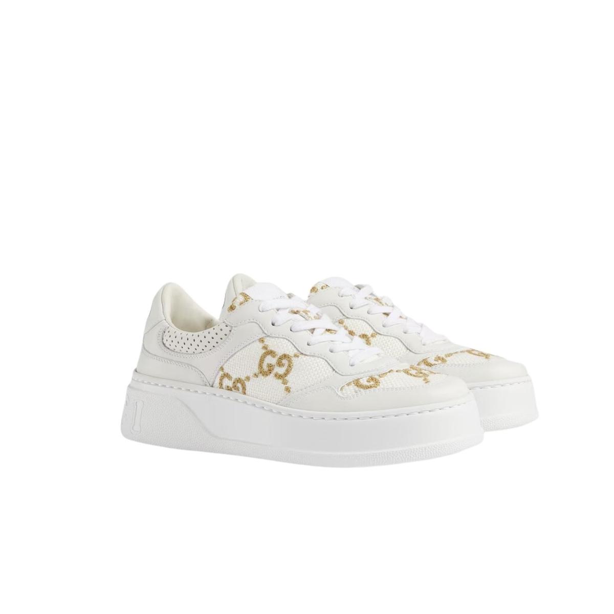 Gucci GG Sneaker Blanc pour femmes 670408 AACXG 9059