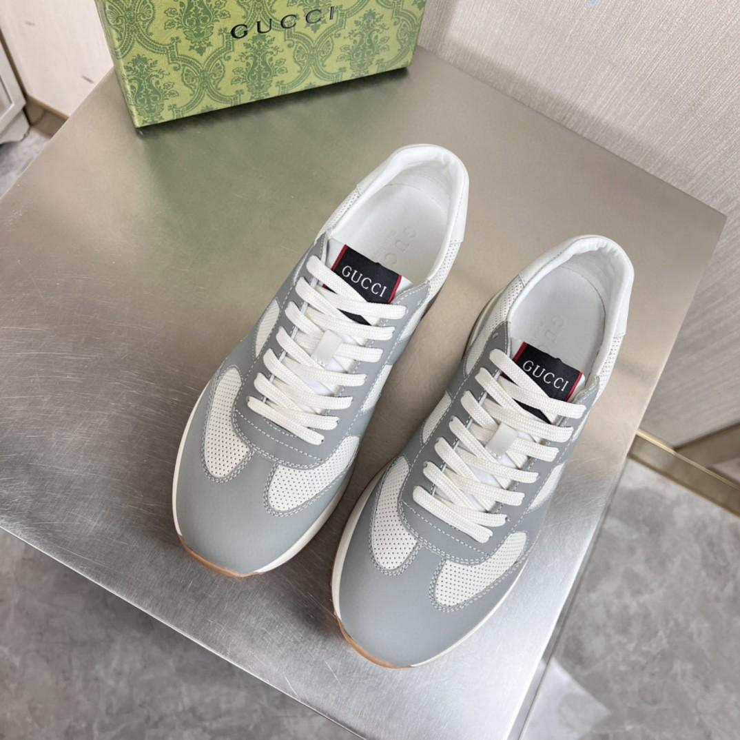 Gucci Men's Sneakers Gray For Men ‎675840