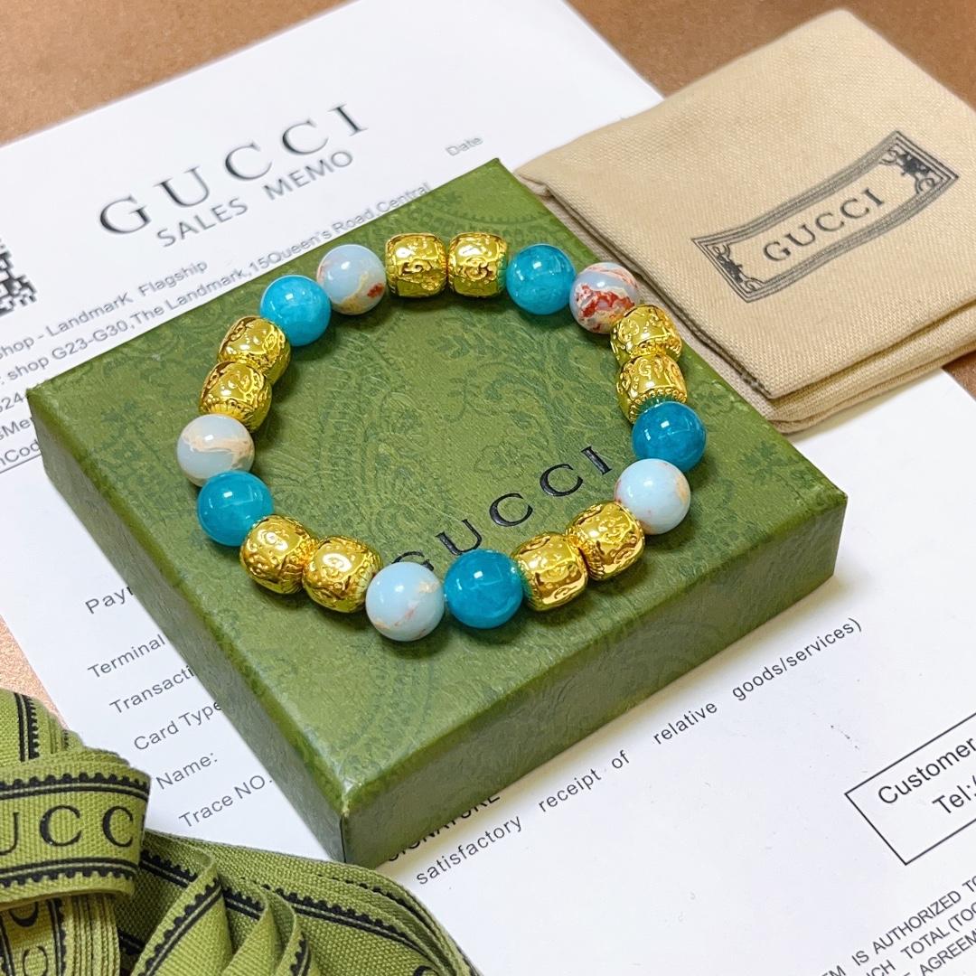 Gucci Bracelet en pierre naturelle multicolore pour les femmes