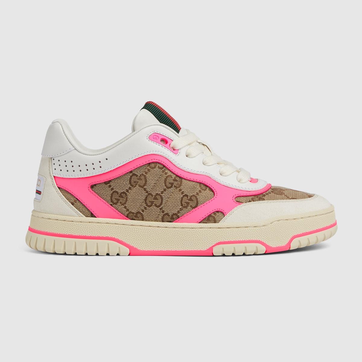 Gucci Re-Web Sneaker Beige pour les femmes 785452 AADHW 9563