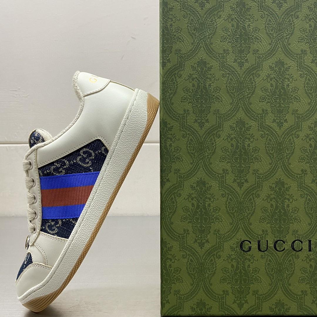 Gucci screener GG Sneaker White pour les hommes