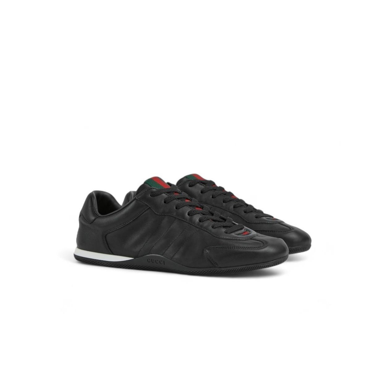 Gucci Shift Sneaker Noir pour hommes 857018 AAFUH 1086