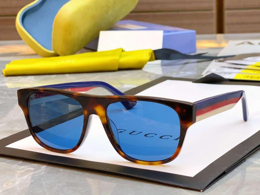 Gucci Square Frame Sunglasses Brown For Women