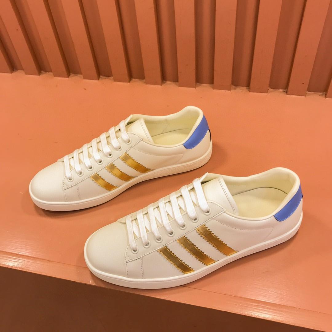 Gucci x Adidas Men's Sneaker White Blue For Men 707850