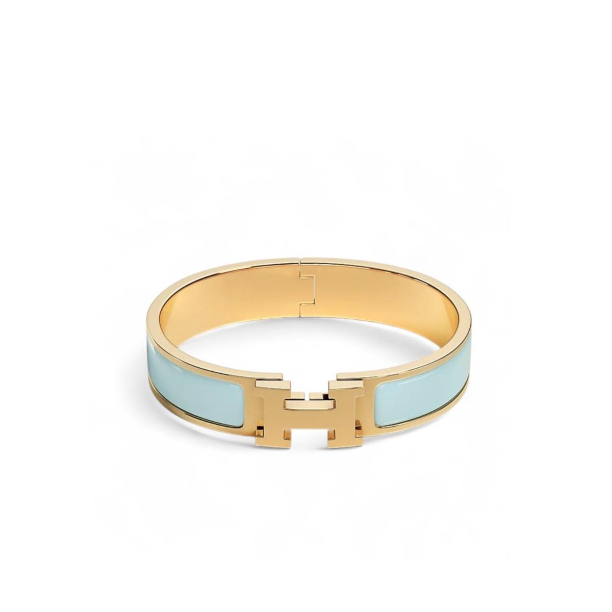 Bracelet Clic H Bleu Polaire H700001F 8XPM