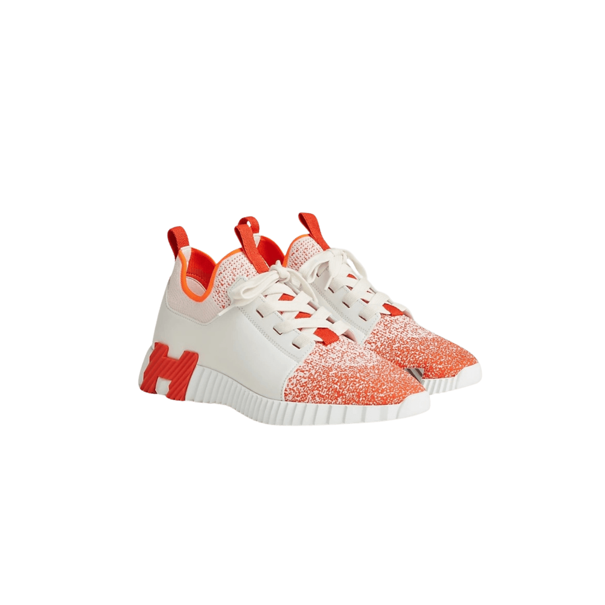 Sneakers à l'orange/blanc pour hommes H231778ZHH5420