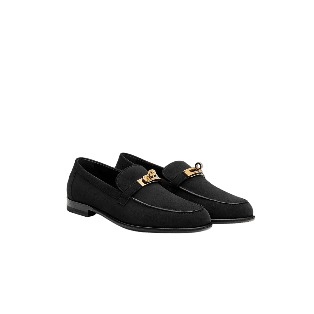 Hermes Destin Loafers Noir Pour Femmes H212116Z 9M360