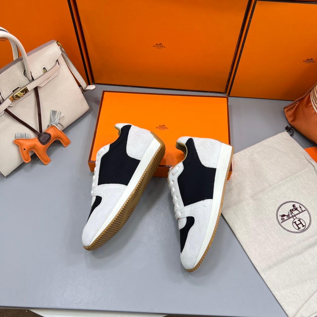 Hermes Escape Trainers Noir pour les hommes