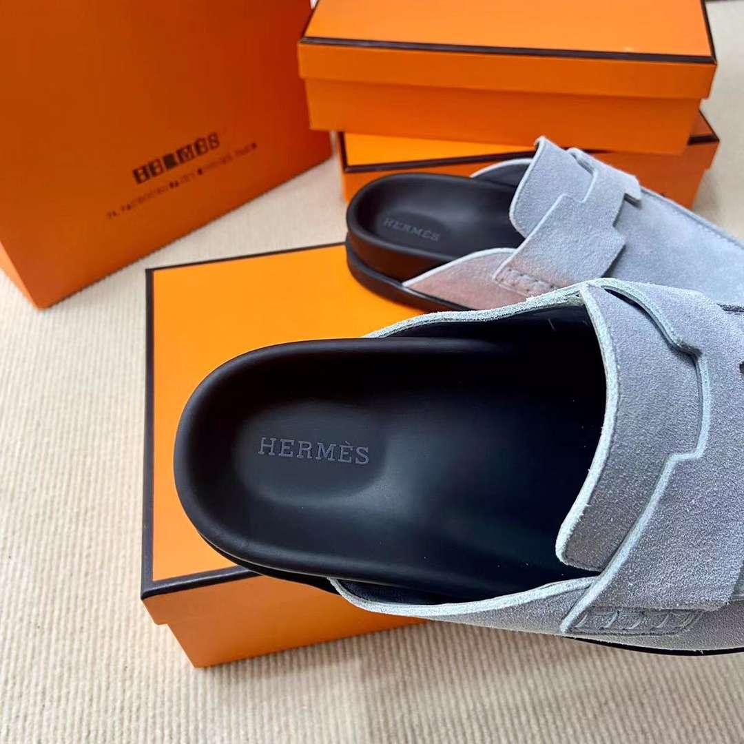 Hermes Go Mule Bleu pour les hommes