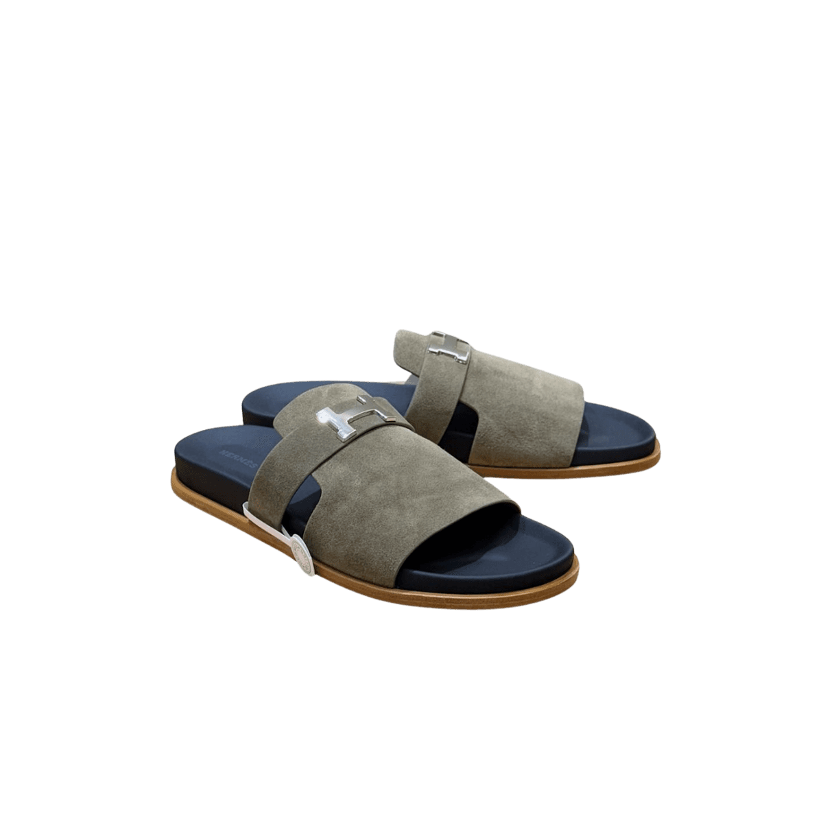 Hermes Jaures Sandals Etoupe For Men H242944ZHX3400