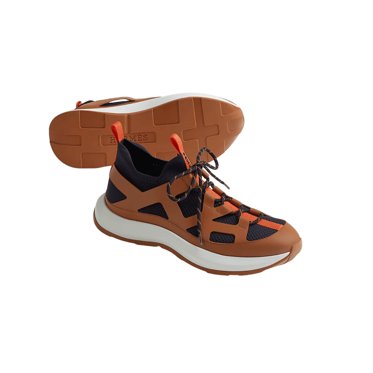 Hermes Katana Sneakers Marine For Men H251981ZHI2400