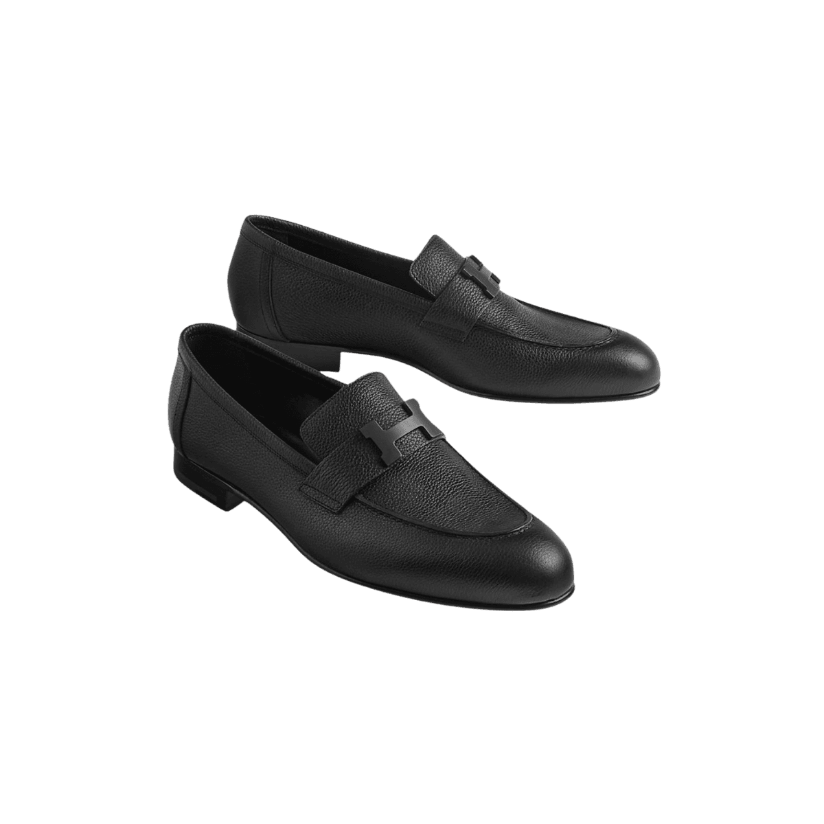 Hermes Paris Loafers Black For Men H241883ZA02410