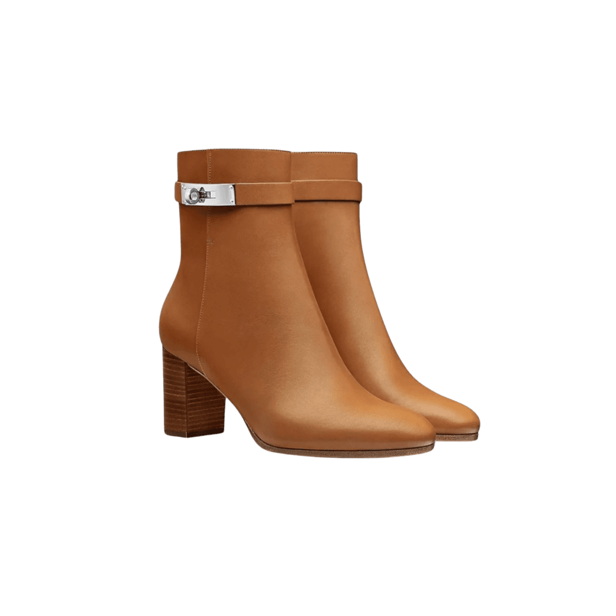 Hermès Saint Germain Bottes de cheville naturelles pour les femmes H202257Z A3350