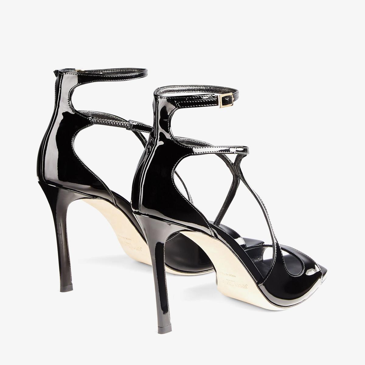 Jimmy Choo Azia 95 Noir pour les femmes AZIA95PAT