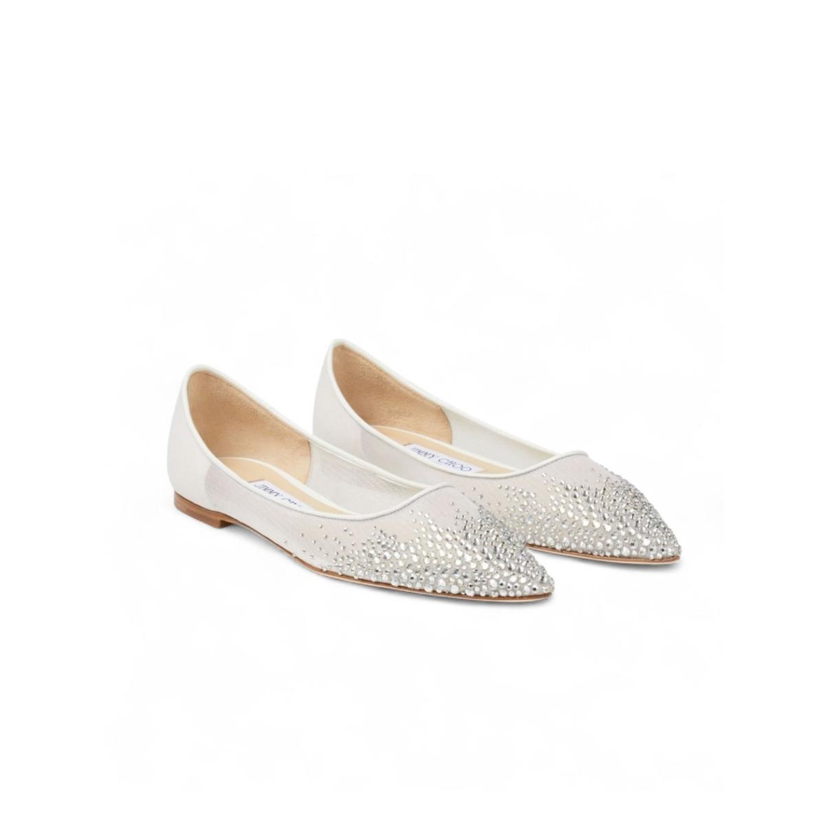 Jimmy Choo Love Flat White For Women LOVEFLATNYT