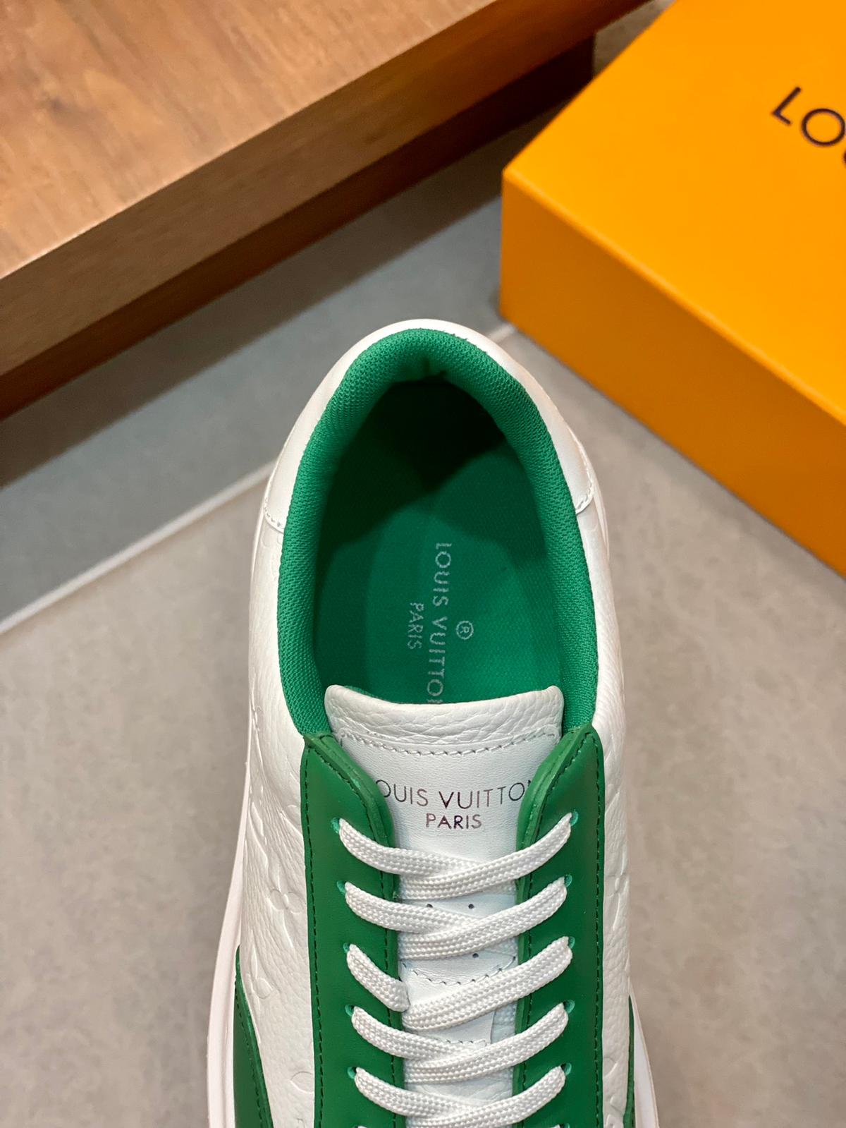 Louis Vuittion Beverly Hills Sneaker Green For Men LV