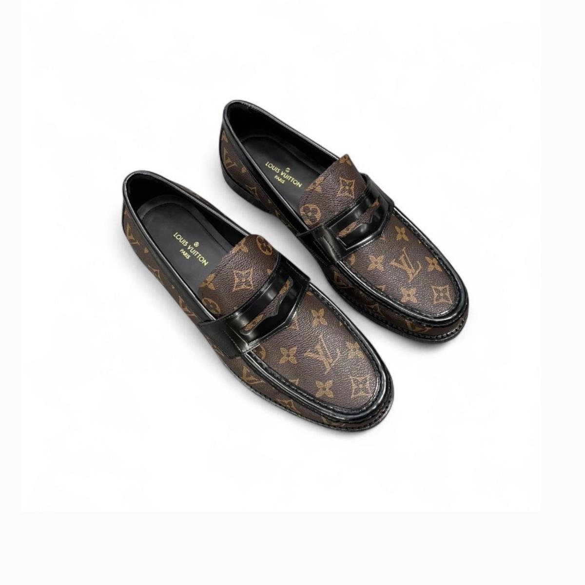 Louis Vuittion LV Loafer Brown For Men LV 1A9093