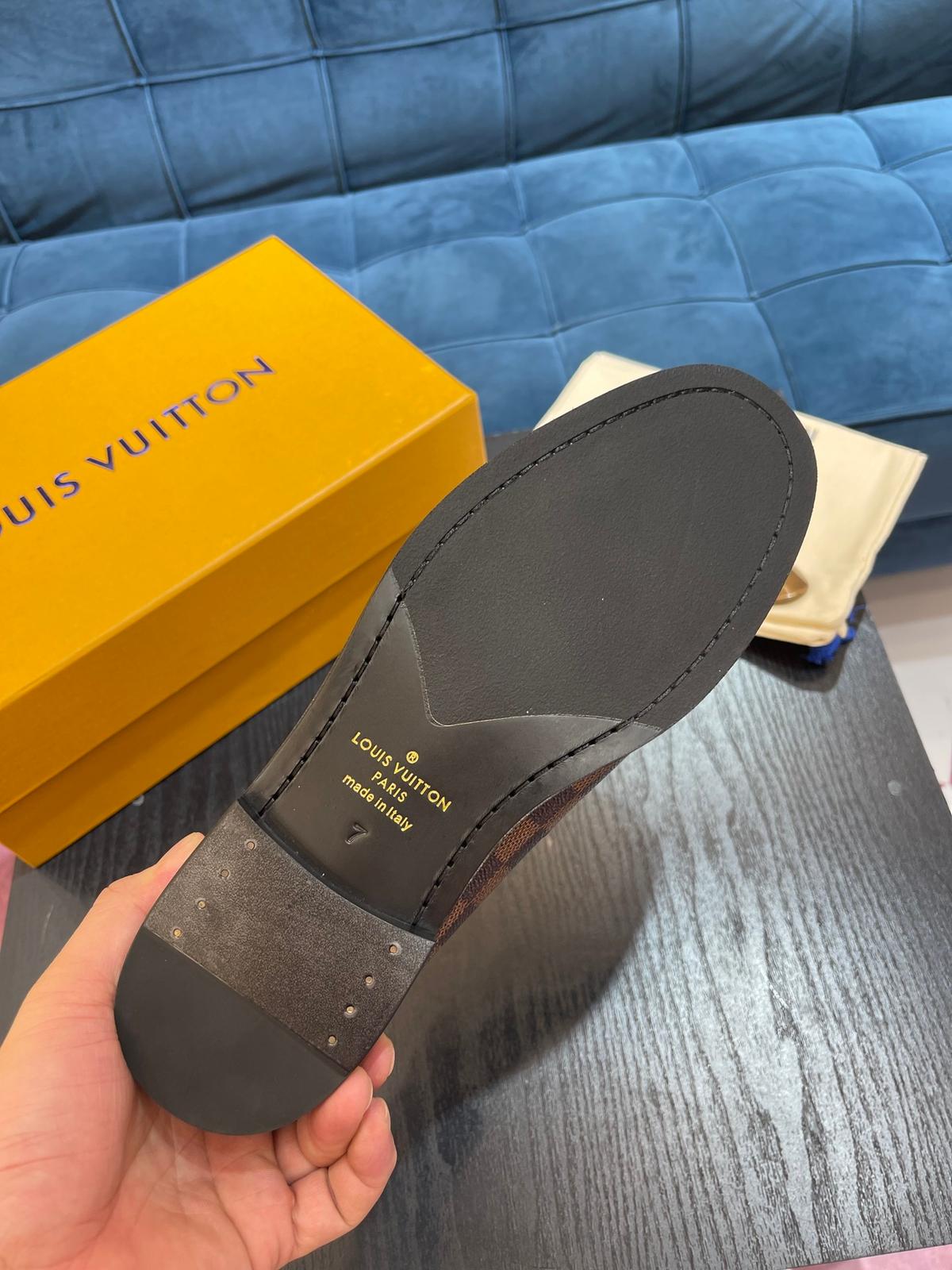 Louis Vuittion Major Loafer Brown For Men LV