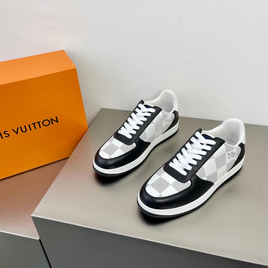 Louis Vuittion Rivoli Sneaker Black For Men LV