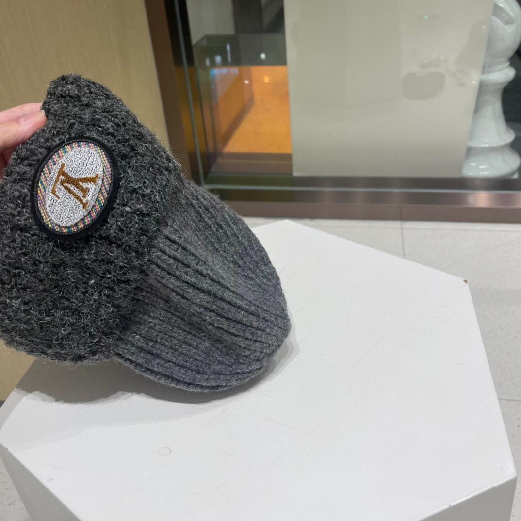 Louis Vuitton Ahead Beanie Grey For Women