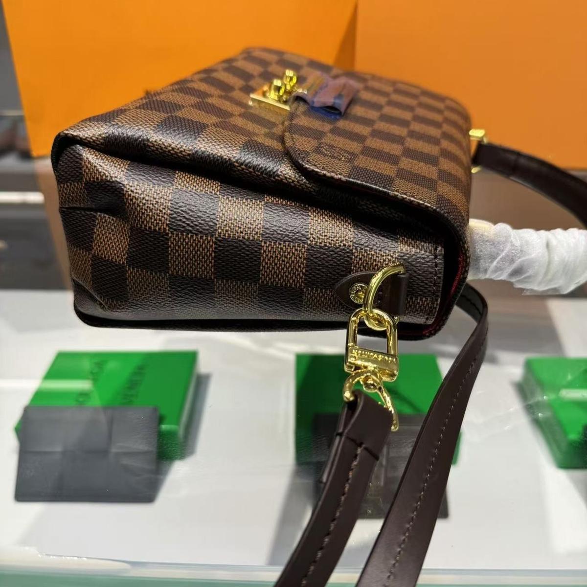 Louis Vuitton Croisette Brown For Women‎ 9.4in/23.9cm