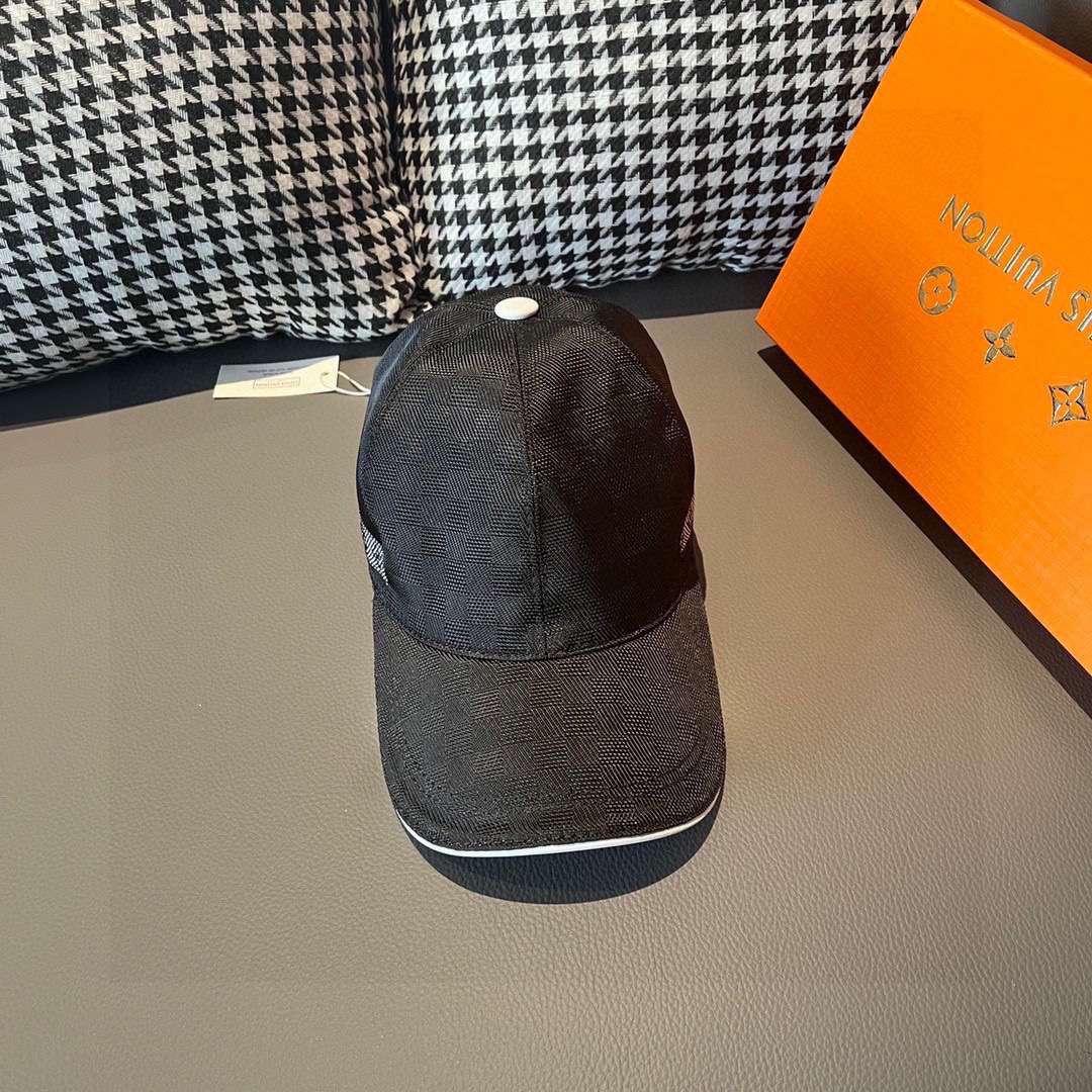 Louis Vuitton Epi Monogram Cap Black For Men