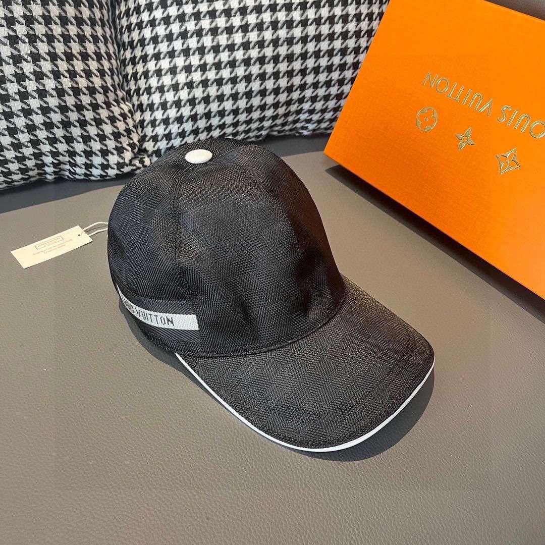 Louis Vuitton Epi Monogram Cap Black For Men