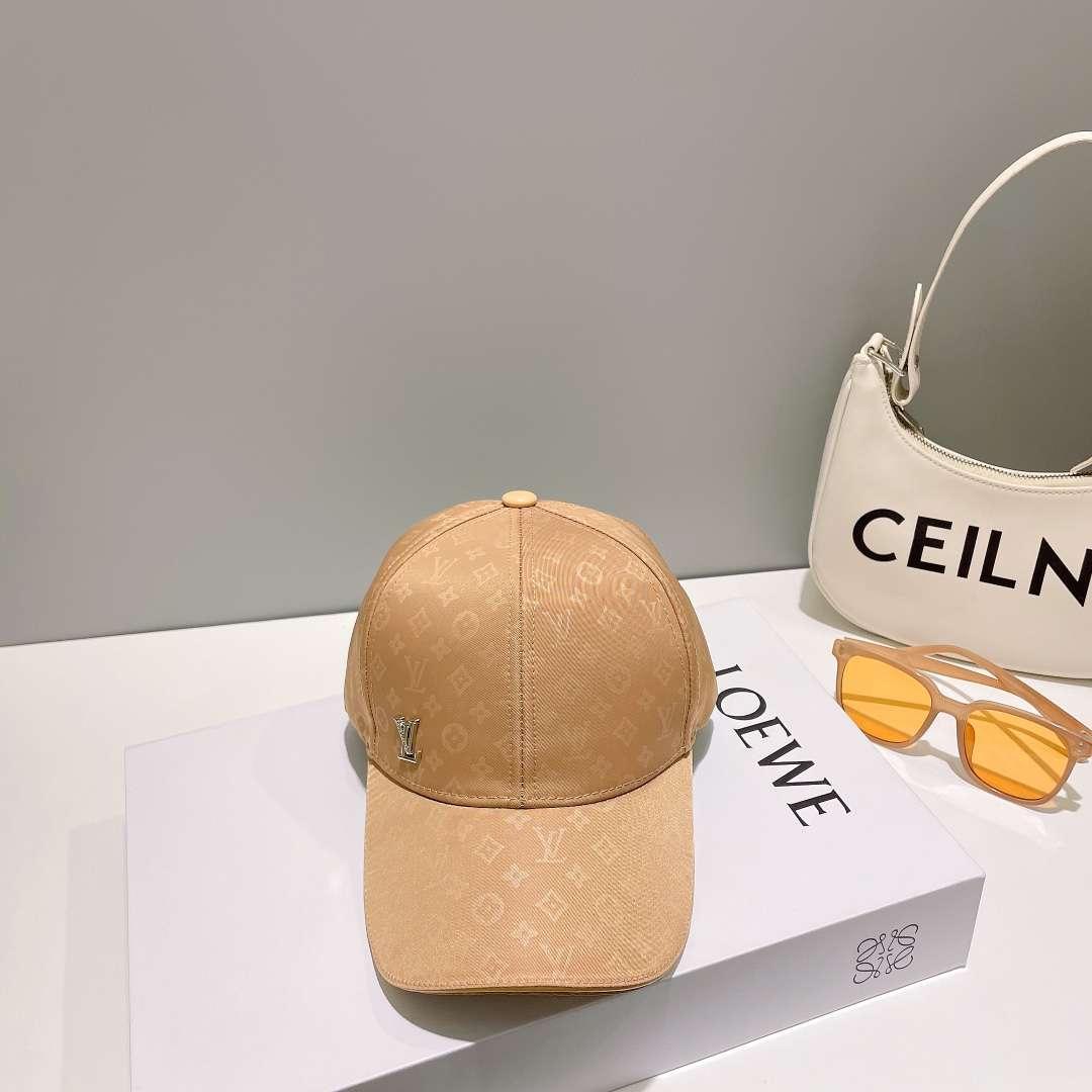Louis Vuitton Iconic Cap Beige For Men