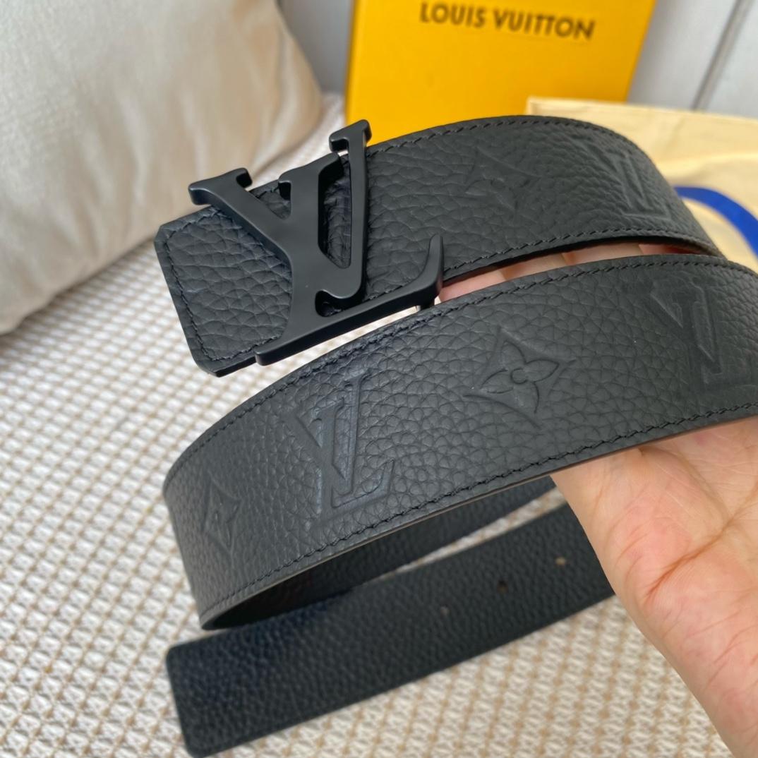 Louis Vuitton Iconic réversible 30mm ceinture noir pour les femmes