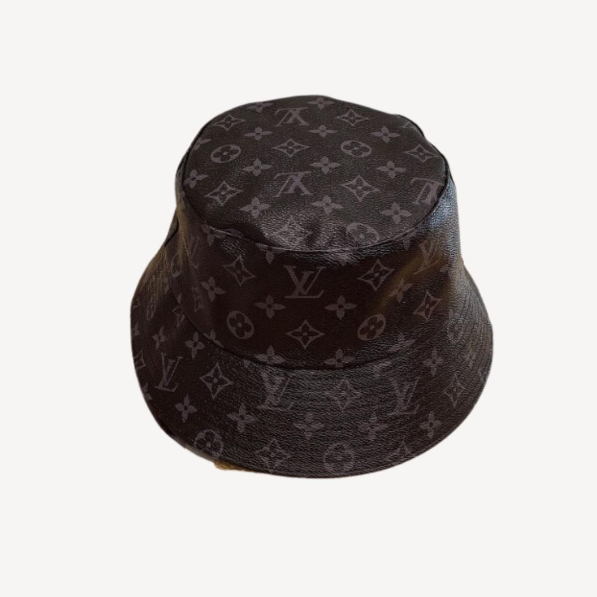 Louis Vuitton Monogram Bucket Hat Black For Women