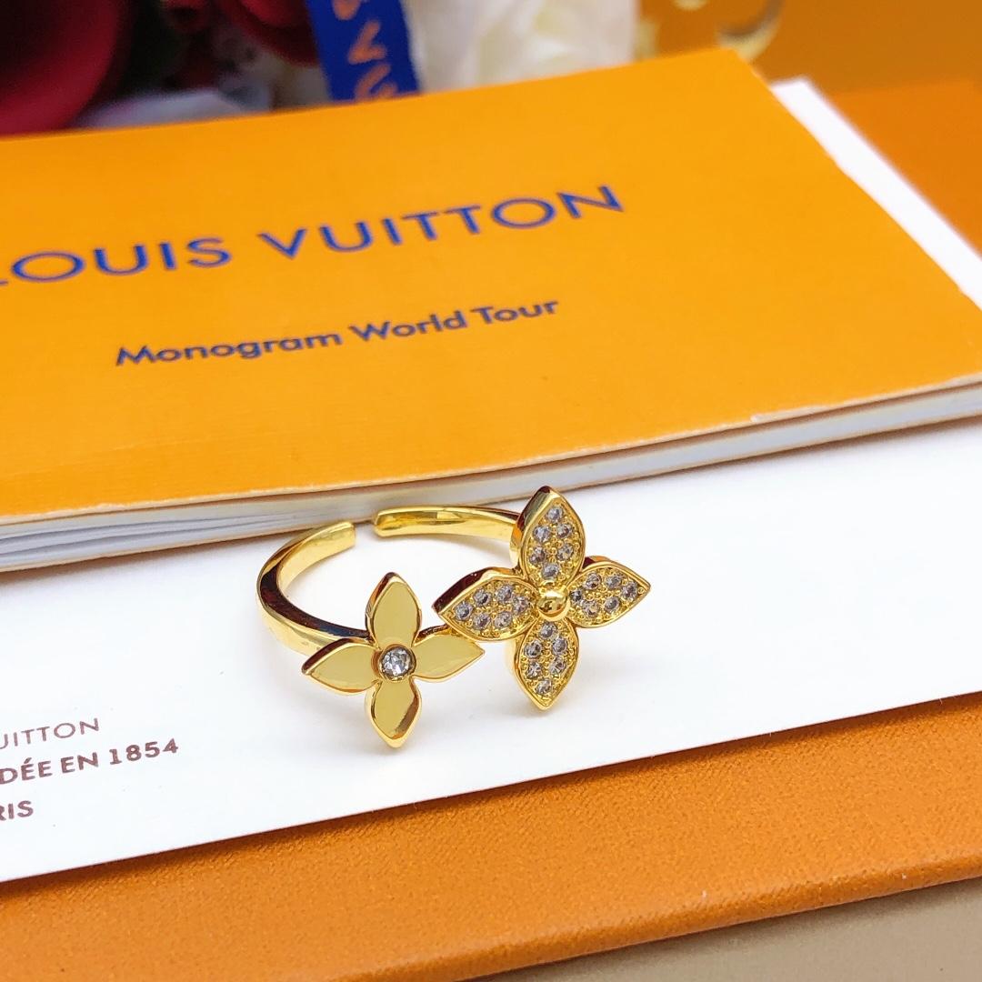 Louis Vuitton Presbyopia Anneau Or Pour Femmes