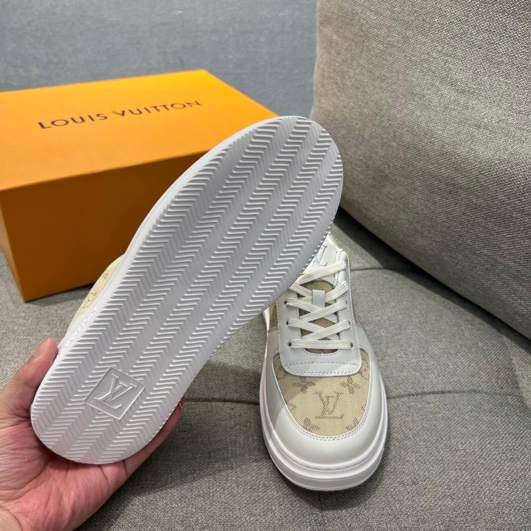 Louis Vuitton Rivoli Sneaker Beige For Men