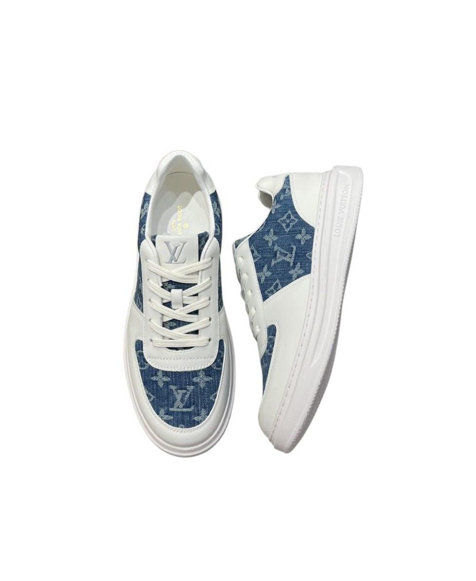 Louis Vuitton Rivoli Sneaker Blue For Men