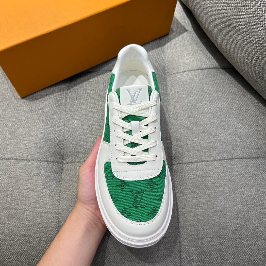 Louis Vuitton Rivoli Sneaker Green For Men 1AARZP