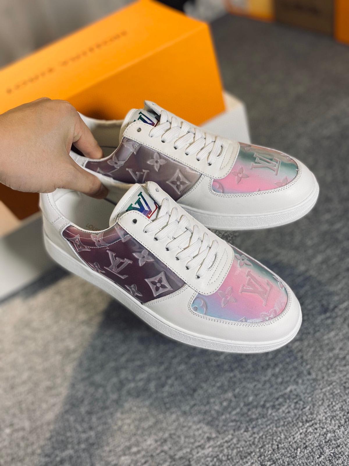 Louis Vuitton Rivoli Sneaker White For Men LV