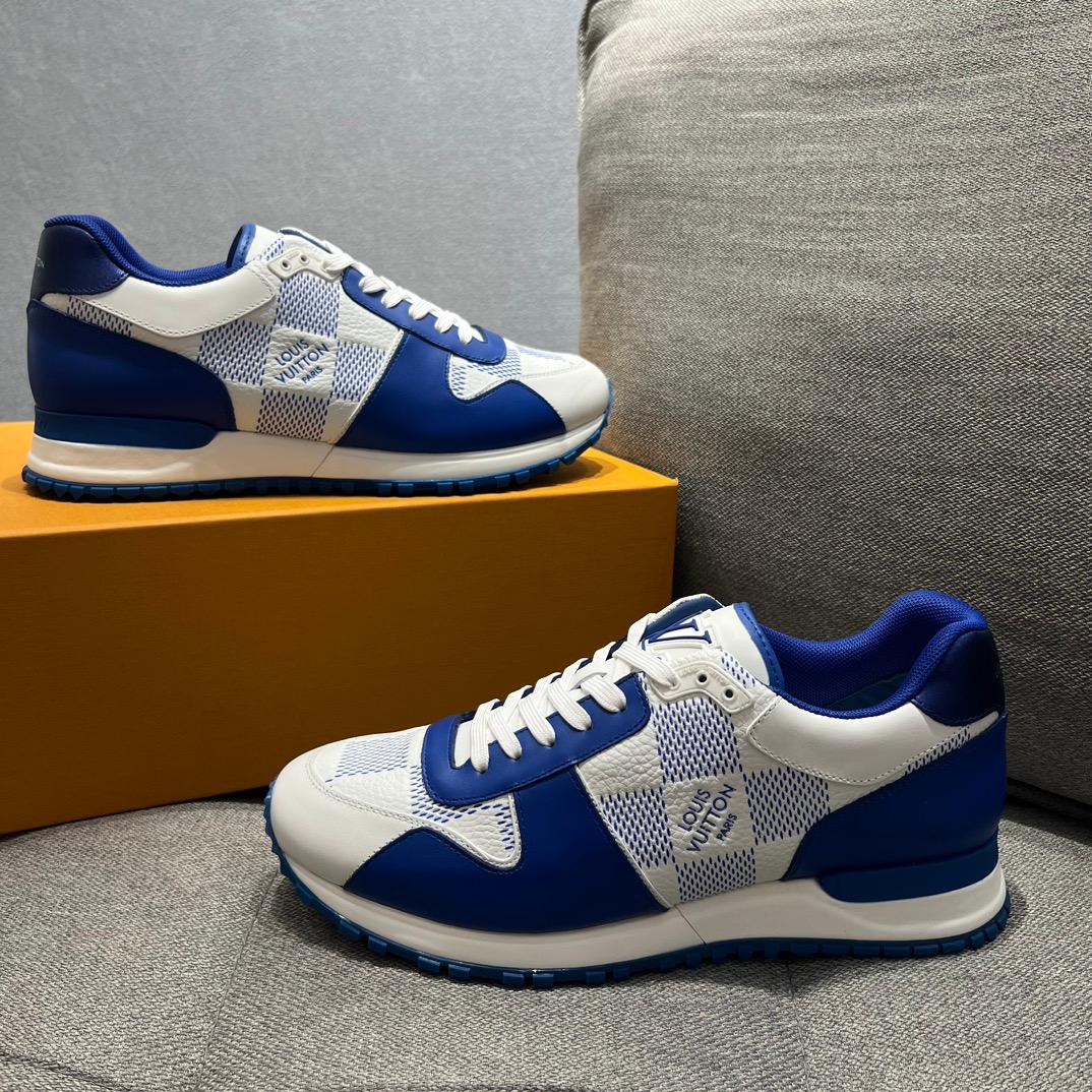 Louis Vuitton Run Away Sneaker Blue For Men